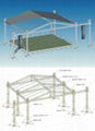 Aluminum stage truss spigot truss outdoor event truss