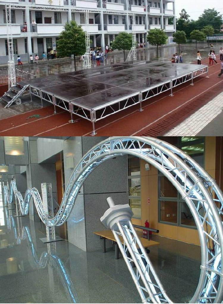 Aluminum stage truss sound and light truss system   5