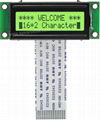 16*2字符型液晶屏模組，STN黃綠屏，5V 1