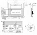 M12864A3-B5,12864 Graphics LCD Module, 128x64 Display, STN Blue 4