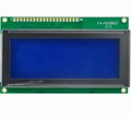 M19264B-B5,12864 Graphics LCD Module, 192x64 Display, STN blue 2