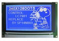 M240128J1-B5,240128圖形點陣液晶屏模組，STN藍屏，5V 1