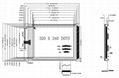 M320240E2-B5-TP,320240 Graphics LCD Module, 320x240 Display, STN blue touch 2