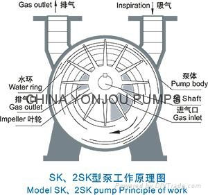 Water ring vacuum pump 5