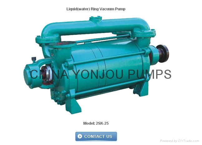 Water ring vacuum pump