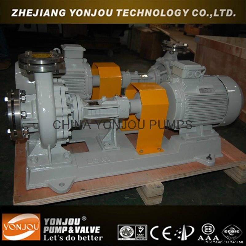 thermal oil pump manufacturer (370centigrade oil,4.5~400m3/h,1.5~8.0Bar,0.75~132