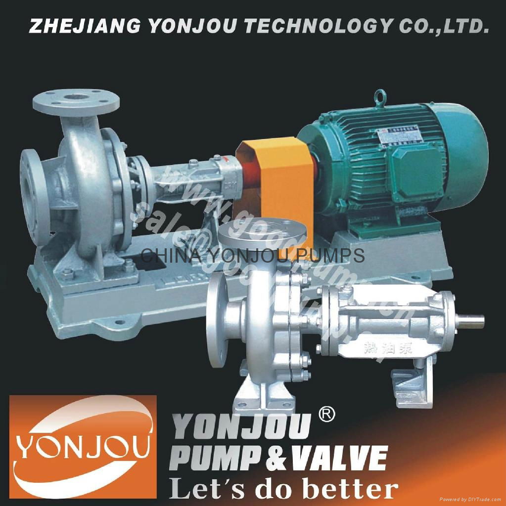 thermal oil pump manufacturer (370centigrade oil,4.5~400m3/h,1.5~8.0Bar,0.75~132 4