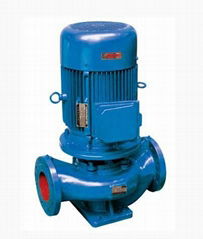 ISG vertical centrifugal pipe pump