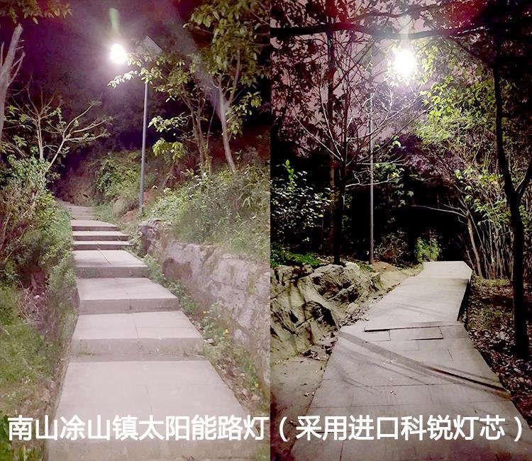 重慶福日物聯網太陽能LED路燈庭院燈 2