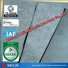 Industrial sintered metal fiber felt