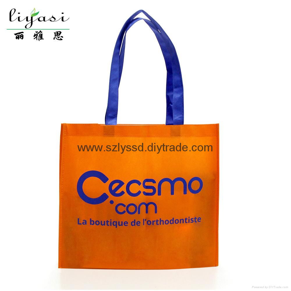 Factory Direct Non Woven Tote Bag For Promotion Custom Logo Printing 