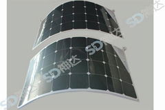 100W flexible solar module