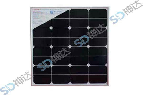 50W fix solar panel with frame