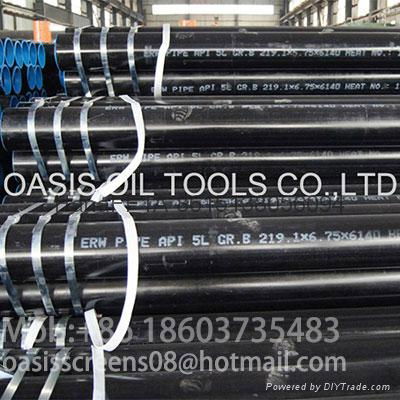8inch ASTM A53 ERW Blind Carbon Steel Casing Pipes