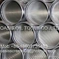 10 3/4" Stainless Steel 304 Johnson Wedge Wire Screen 1