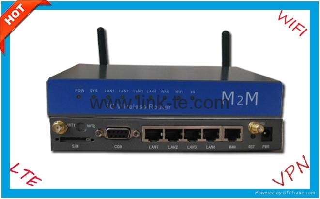 High quality OEM M2M LTE cellular  VPN WIFI 3G industrial OpenWRT Router 5