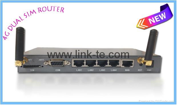  Hot selling 3G 4G M2M LTE OpenWRT Cellular Router WiFi VPN GPS SMS Features  4