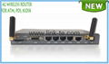  Hot selling 3G 4G M2M LTE OpenWRT Cellular Router WiFi VPN GPS SMS Features  3