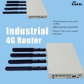 Industrial 4G WiFi Router with OpenWrt PoE 500mw High Power 5