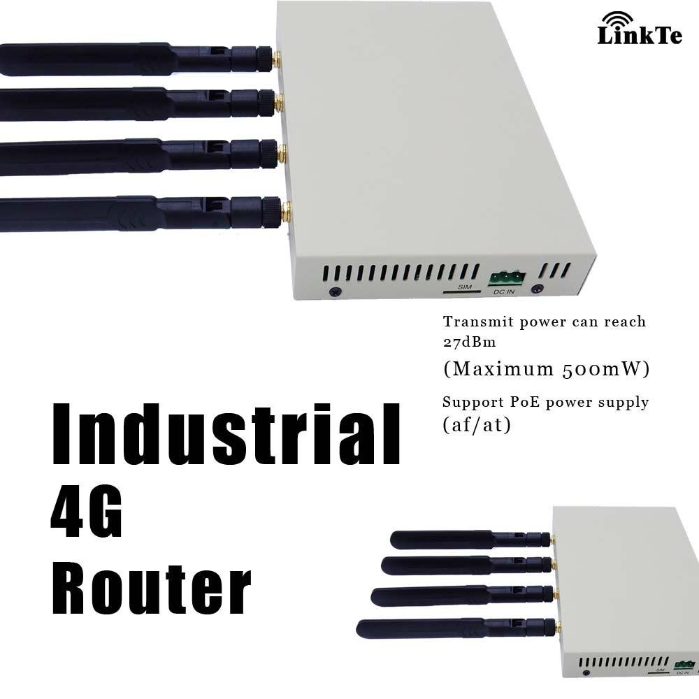 Factory price Industrial PoE 4G High Power WiFi Router withOpenWrt 5