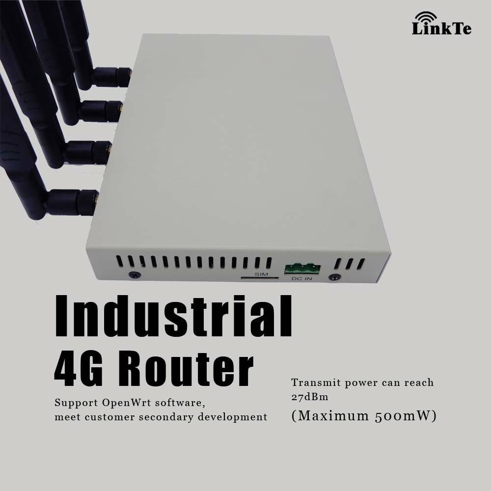 2017 Hot Industrial PoE 4G High Power WiFi Router with OpenWrt