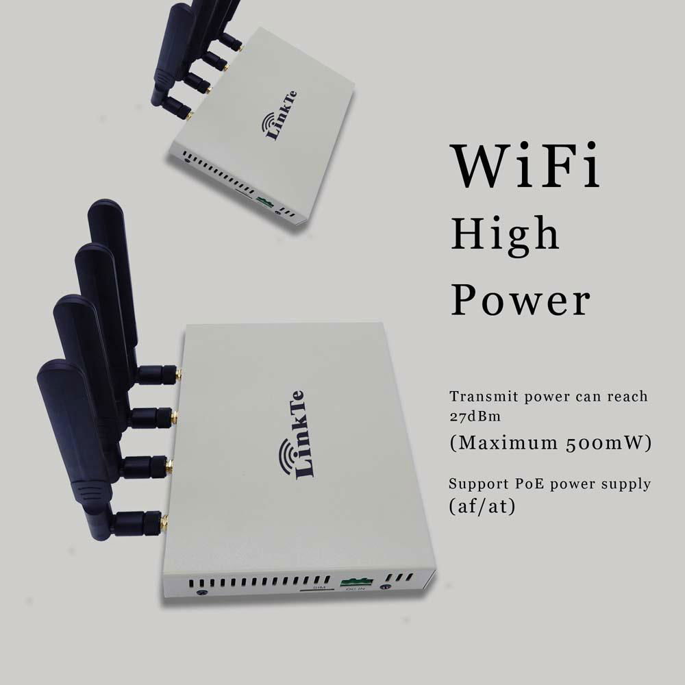 2017 Hot Industrial PoE 4G High Power WiFi Router with OpenWrt 2