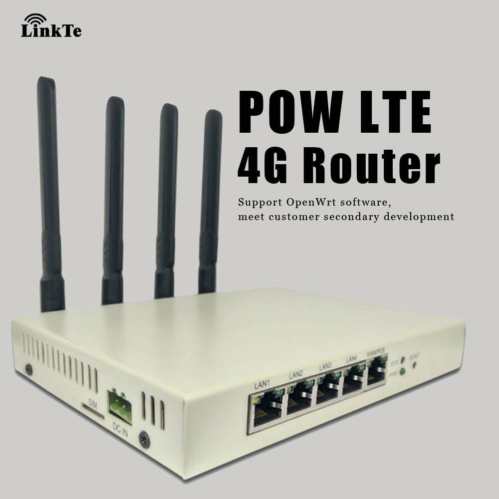 2017 Hot Industrial PoE 4G High Power WiFi Router with OpenWrt 4