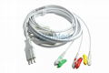 Primedic XD30 ECG cable with 3 lead lead wires