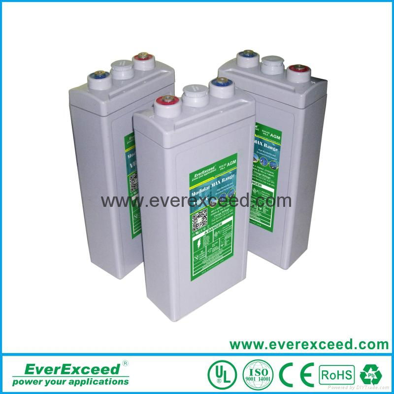 EverExceed Modular Max Range Valve Regulated Lead Acid (VRLA) Battery