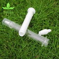  20 ml plastic eye cream syringe shape airless bottle eye cream bottle