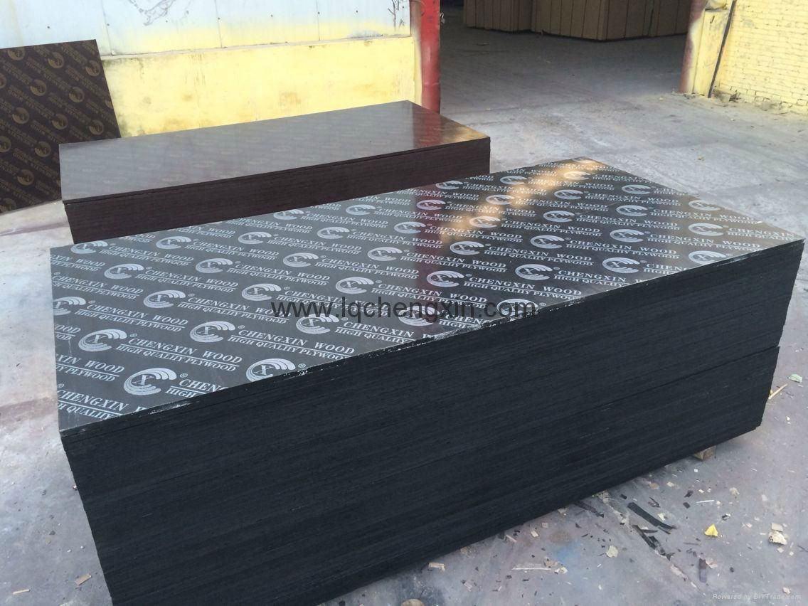 Chinese wbp glue brown or black film faced plywood for construction 2