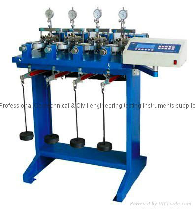 Intelligent Four-gang Shear testing machine