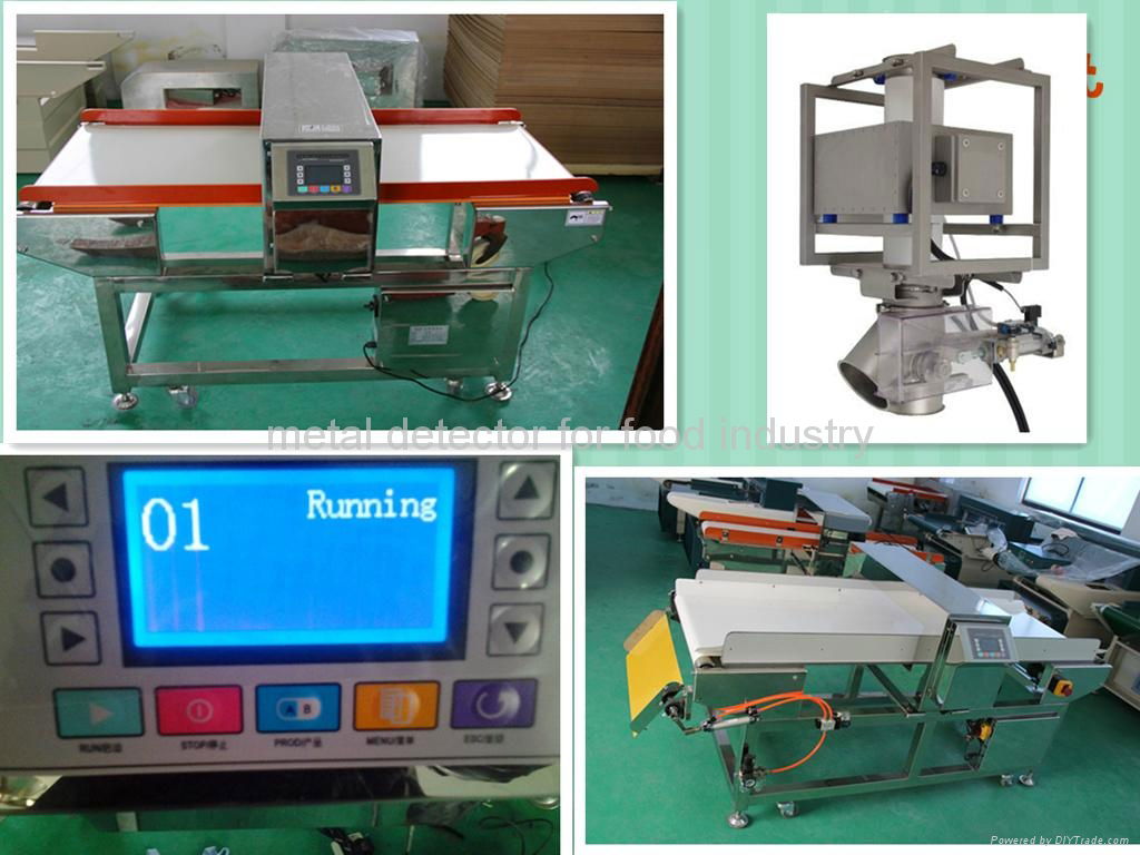 tunnel metal detector with conveyor belt 3