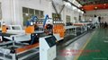 Three co-extruded PP hollow building templates production line