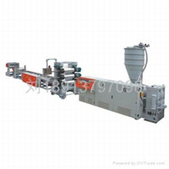 Ultra-transparent PVC soft sheet production line