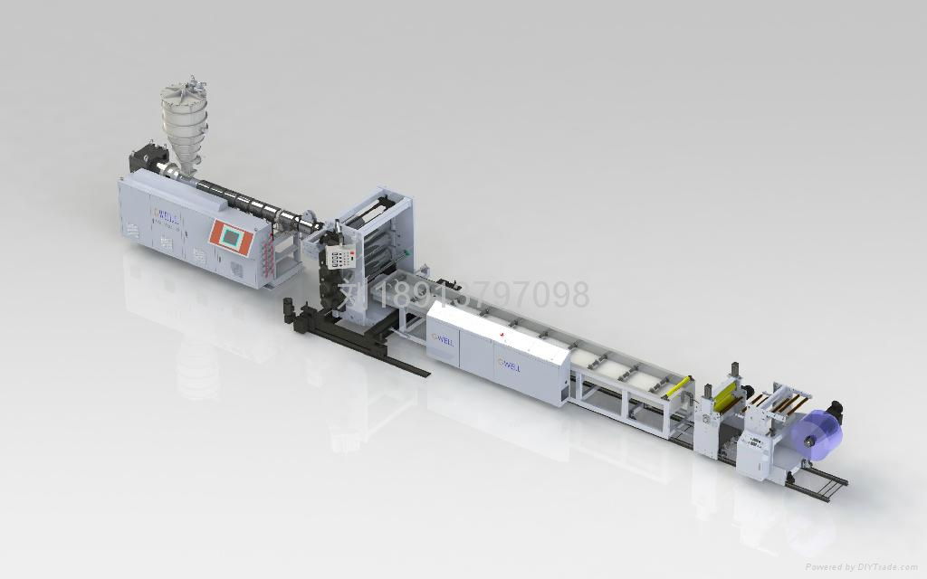 Ultra-transparent PVC soft sheet production line 2