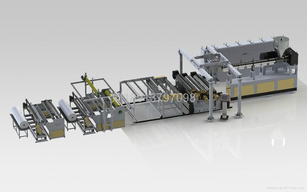 TPU film extrusion line