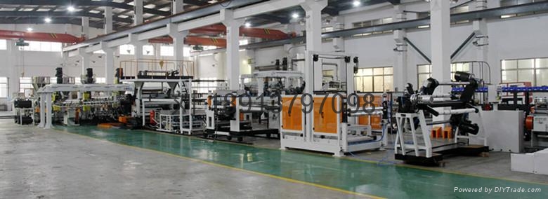 EVOH multi layer barrier sheet line 4