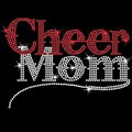 cheer mom personalized mom rhinestone