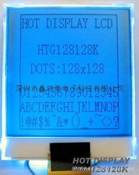 四级灰度LCD液晶屏128128 3