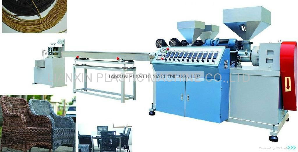 artificial rattan extruder 3