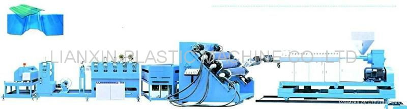 New Plastic PP PE ABS PC PVC Sheet Extruder 