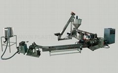 Double Segment Pelletizing Extrusion Line (passed ISO9001:2000 and CE certificat