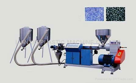 EVA air cooling heat cutting pelletizing machine 2