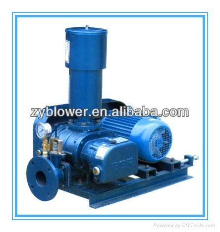 Good quality three lobes roots blower for water treatment  2