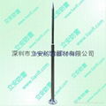 Galvanized single needle lightning rod 1