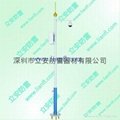 Galvanized single needle lightning rod 5