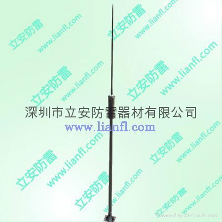 Residential building lightning rod