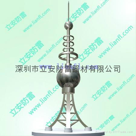 Residential building lightning rod 3