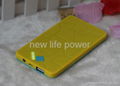 Car size universal power bank 5000mAh 2